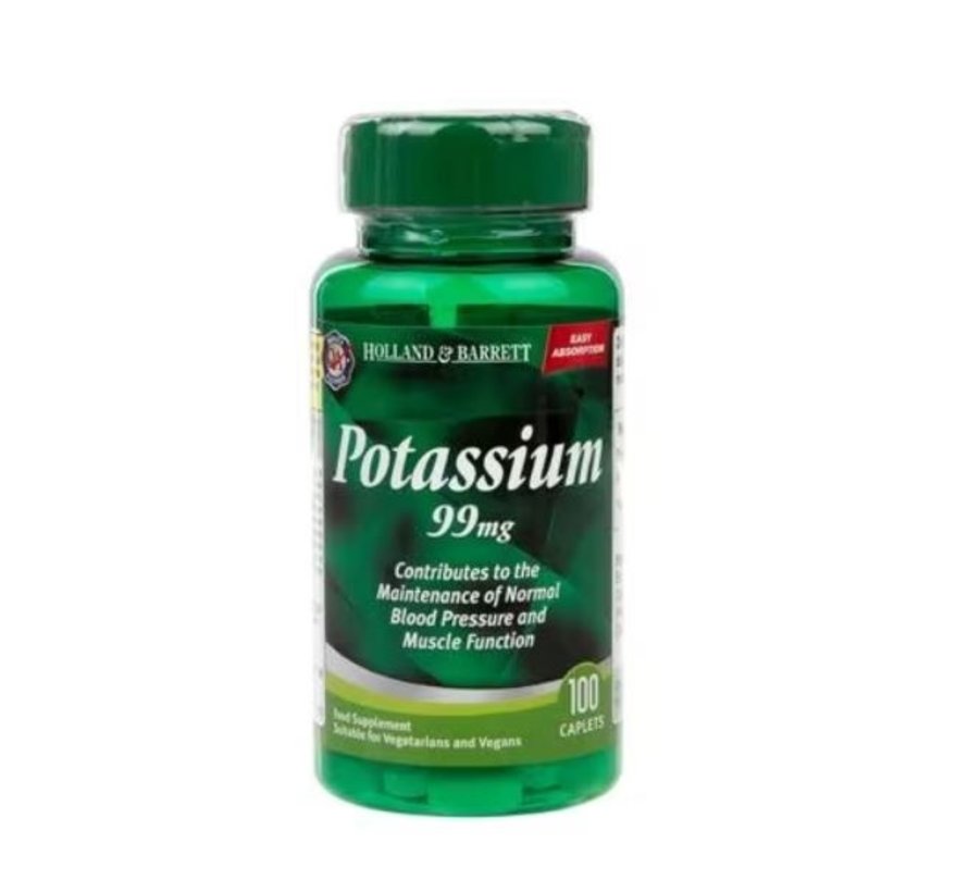 Kalium (Potassium), 99mg (100 Tabletten)