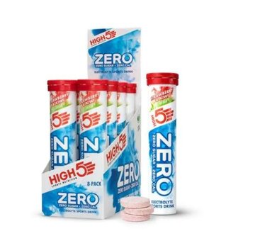 HIGH5 Zero active Hydration drink tube 20 tabs, Strawberry & Kiwi