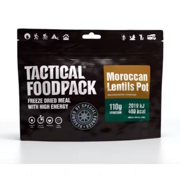 Tactical Foodpack Marokkaanse linzen pot, 110 g