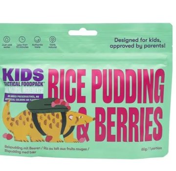 Tactical Foodpack Kids Rice Pudding & Berries, 60 g
