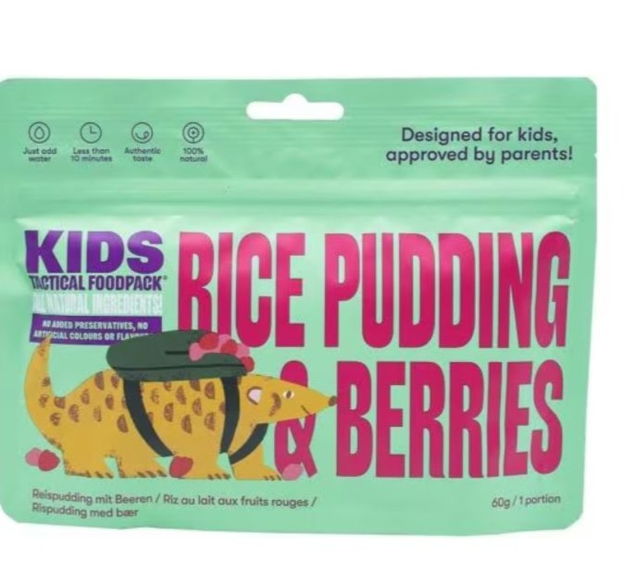 Kids Rice Pudding & Berries, 60 g