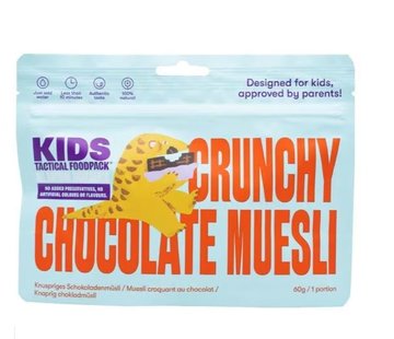 Tactical Foodpack Kids Crunchy Chocolate Muesli, 60 g
