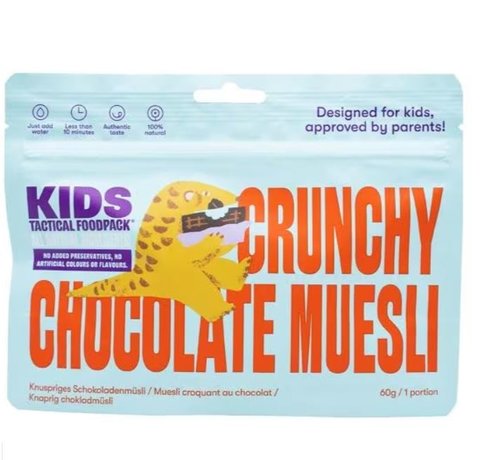 Tactical Foodpack Kids Crunchy Chocolate Muesli, 60 g