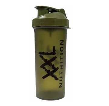 XXL  Premium Shaker by Smartshake 1000ml. Kleur Army green