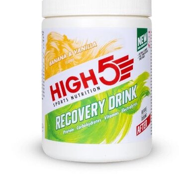 HIGH5 Recovery Drink Banana & Vanilla, 450 gram