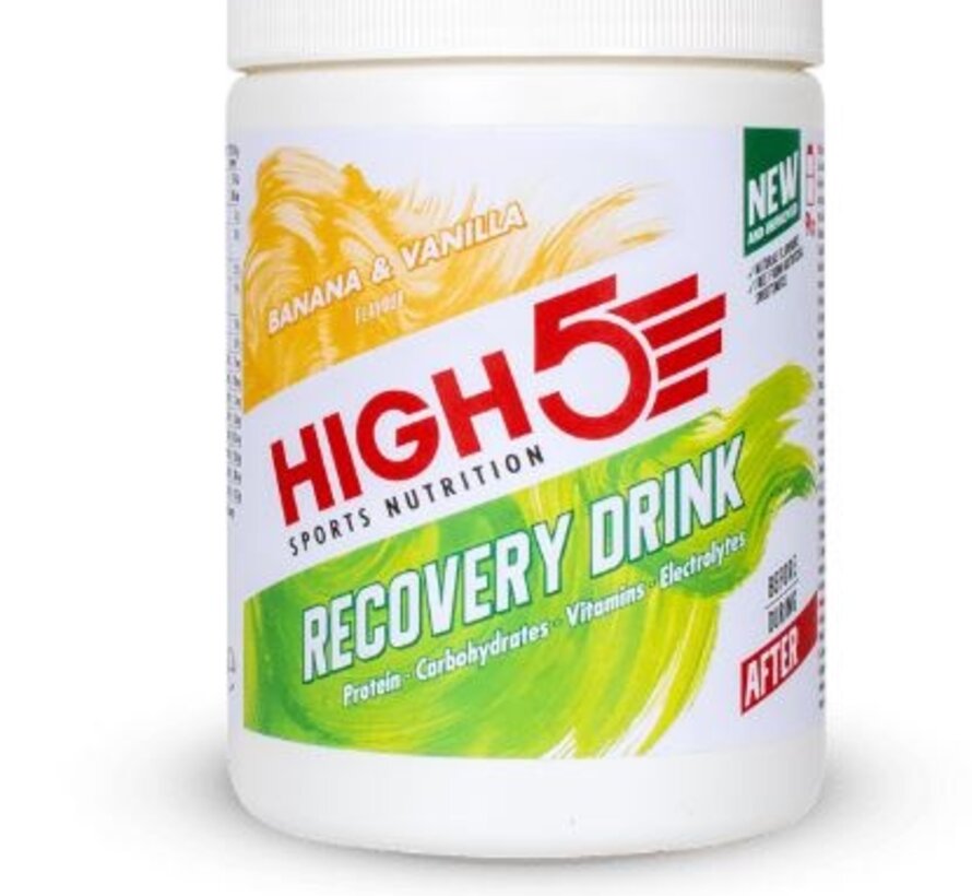 Recovery Drink Banana & Vanilla, 450 gram