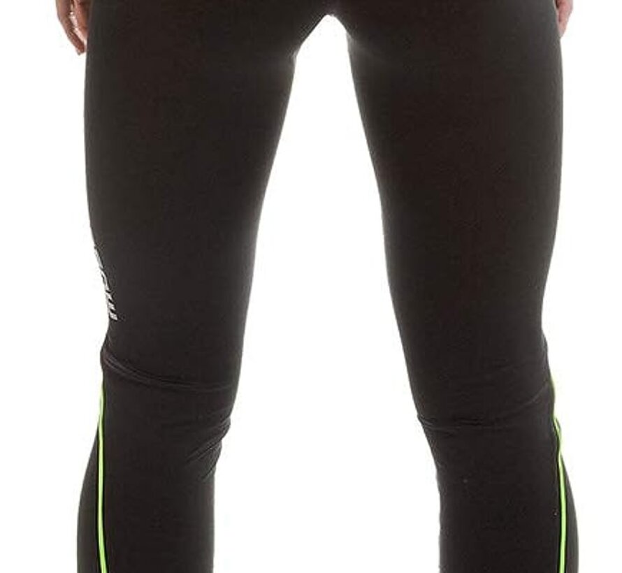 Detailed Tight Legging - Black-Lime Green - Maat -S-