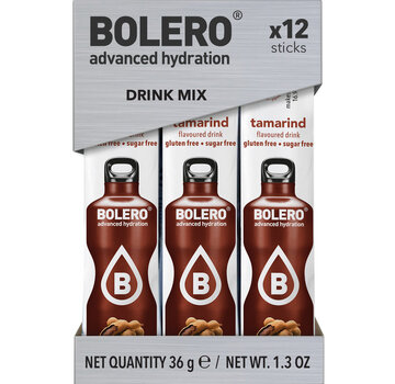 Bolero  Sticks (Sachets), smaak Tamarind (12x3 gram)