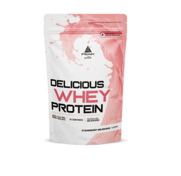 Peak Peformance Delicious Whey Protein, Strawberry Milkshake - 900g