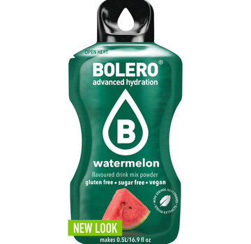 Bolero  Sticks (Sachets), smaak Watermelon (12x3 gram)