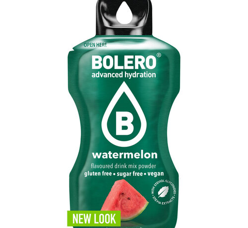 Bolero  Sticks (Sachets), smaak Watermelon (12x3 gram)