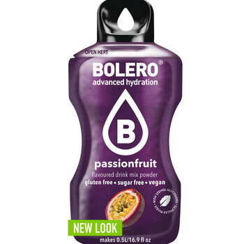 Bolero  Sticks (Sachets), smaak Passionfruit (12x3 gram)