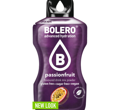 Bolero  Sticks (Sachets), smaak Passionfruit (12x3 gram)