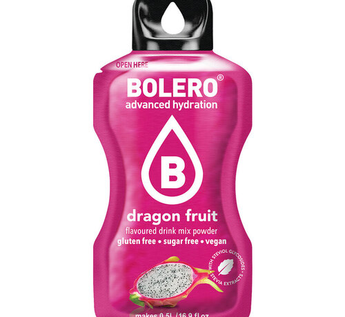 Bolero  Sticks (Sachets), smaak Dragon Fruit (12x3 gram)