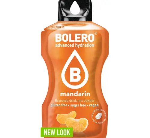 Bolero  Sticks (Sachets), smaak Mandarin (12x3 gram)