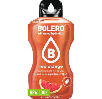 Bolero  Sticks (Sachets), smaak Red Orange (12x3 gram)