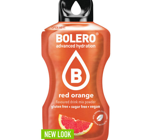 Bolero  Sticks (Sachets), smaak Red Orange (12x3 gram)