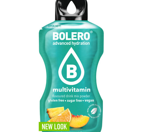 Bolero  Sticks (Sachets), smaak Multivitamin (12x3 gram)