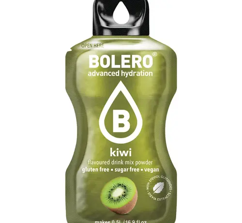 Bolero  Sticks (Sachets), smaak Kiwi (12x3 gram)