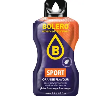 Bolero  Sticks (Sachets), smaak Sport Orange (12x3 gram)