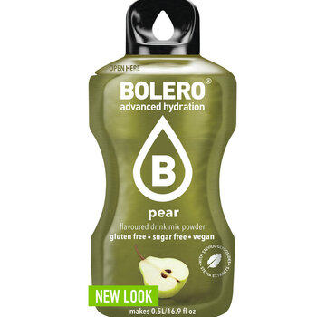 Bolero  Sticks (Sachets), smaak Pear (12x3 gram)