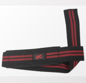 XXL  Lifting Straps 1 set, Kleur rood