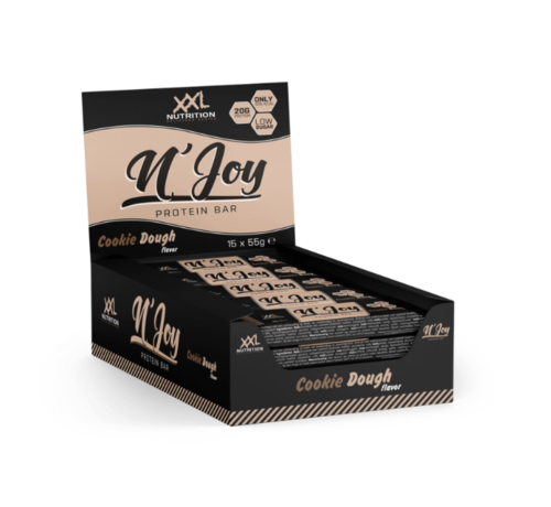 XXL  N'Joy Protein Bar 15x55 gram Cookie & Dough
