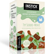 INSTICK Chocolate - Mint voor 12x0,5 liter suikervrije dranken. 12x2 gram