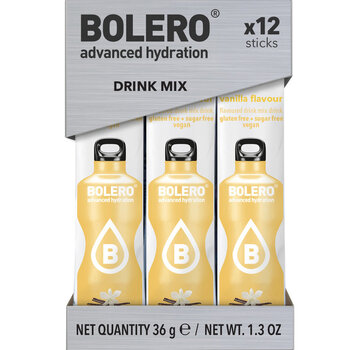 Bolero  Sticks (Sachets), smaak Vanilla (12x3 gram)