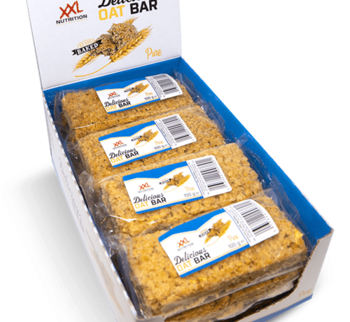 XXL  Delicious Oat Bar, Naturel. 12x100 gram