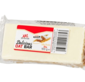 XXL  Delicious Oat Bar, witte Chocolade / Kers. 1x100 gram