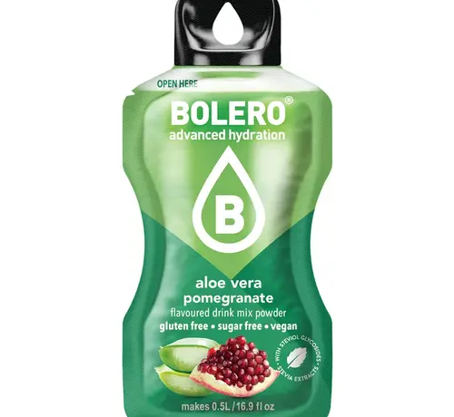 Bolero  Sticks (Sachets), smaak Aloe Vera Pomegranate (12x3 gram)