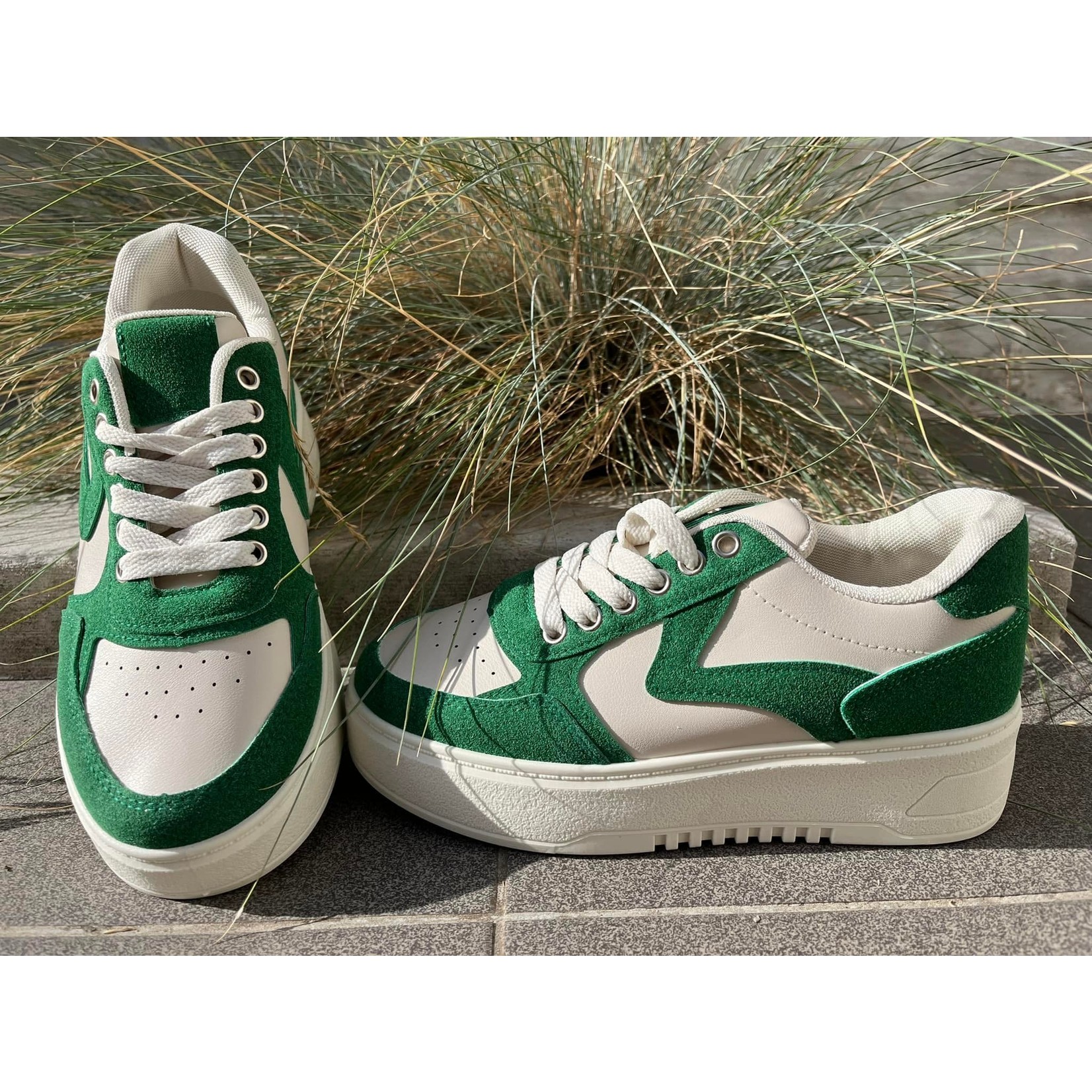 Sneaker Green White
