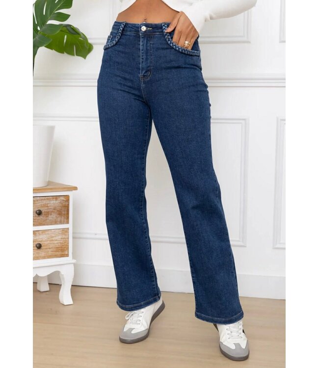 Jeans  Flared Braid