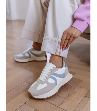 Sneaker Blue/Beige