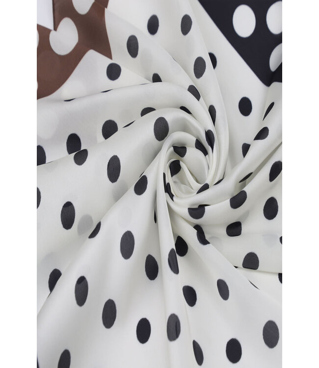 Sjaal Silk Dottie