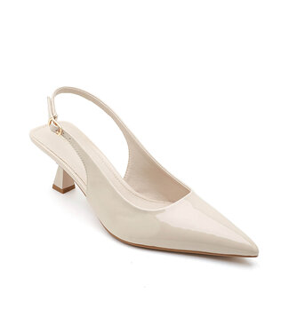 Slingback  Beige