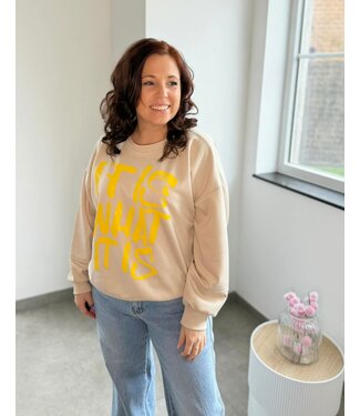 Sweater It is what it is