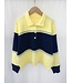 Polopull Yellow Navy