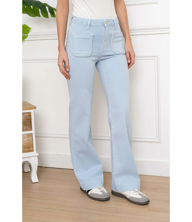 Jeans  Flared Braid