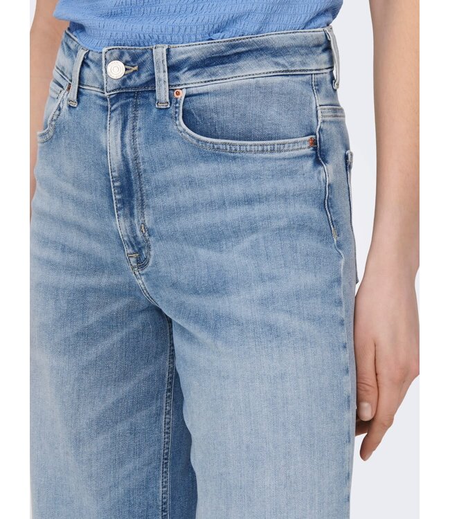 Only Madison Wijde Jeans Light Blue