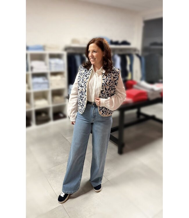 Only Madison Wijde Jeans Light Blue