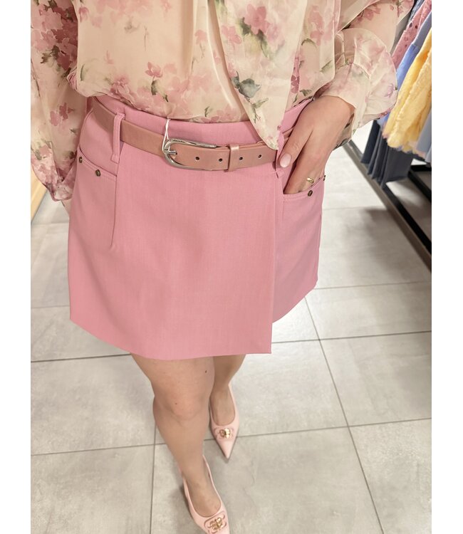 Skort met riem