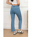 Flare Cropped Jeans Fiene Light BLue