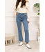 Flare Cropped Jeans Fiene Light BLue