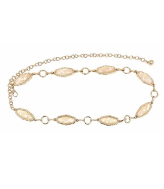 Kettingriem Gold Parelmoer