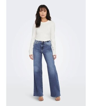 Only Madison Wide Jeans  Mid Blue