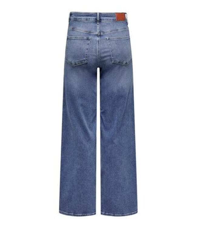 Only Madison Wide Jeans  Mid Blue