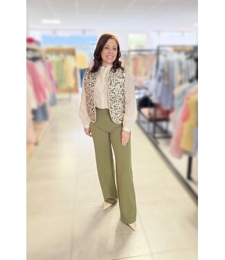 Base Level Base Level Broek Yarah Green