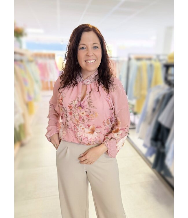 Blouse Spring Flower